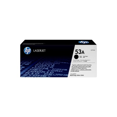 HP 53A BLACK LJ TONER CART Q7553A