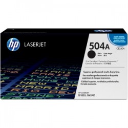 HP 504A BLACK LJ TONER CART CE250A