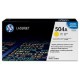 HP 504A YELLOW LJ TONER CART CE252A