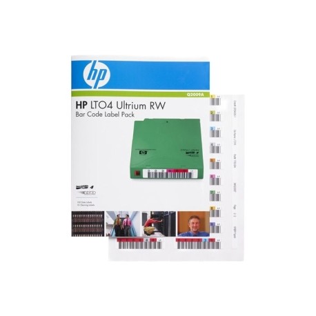 Hewlett Packard Enterprise LTO4 ULTRIUM RW BAR CODE LABEL PACK