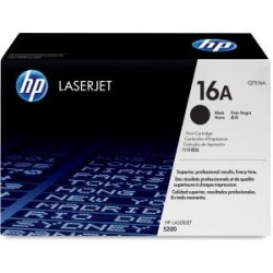 HP 16A BLACK ORIGINAL LJ TONER CARTRIDGE