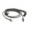 ZEBRA CABLE SCAN UNI USB 15FT COIL