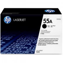HP 55A BLACK LJ TONER CART CE255A.
