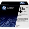 HP 55X BLACK HY LJ TONER CART CE255X.