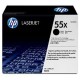 HP 55X BLACK HY LJ TONER CART CE255X.