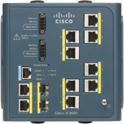Cisco IE 3000 Switch 8 10/100 + 2 T/SFP