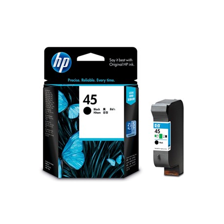 HP 45 BLACK INK CART 51645AA