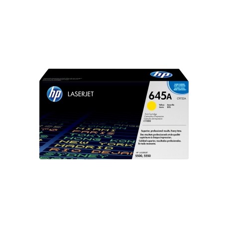 HP 645A YELLOW LJ TONER CART C9732A