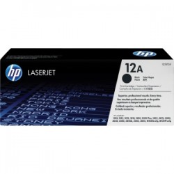 HP 12A BLACK LJ TONER CART Q2612A