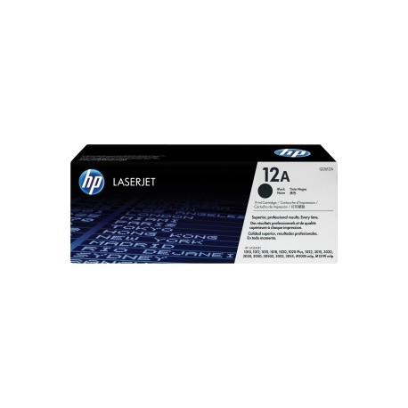 HP 12A BLACK LJ TONER CART Q2612A