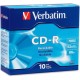 Verbatim CD-R 10pack Slim Case