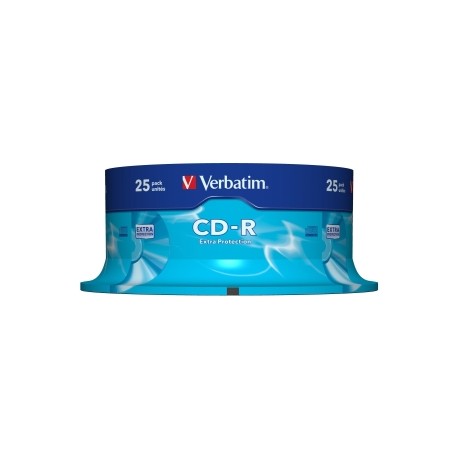 VERBATIM CD-R 25pk Spindle 52x