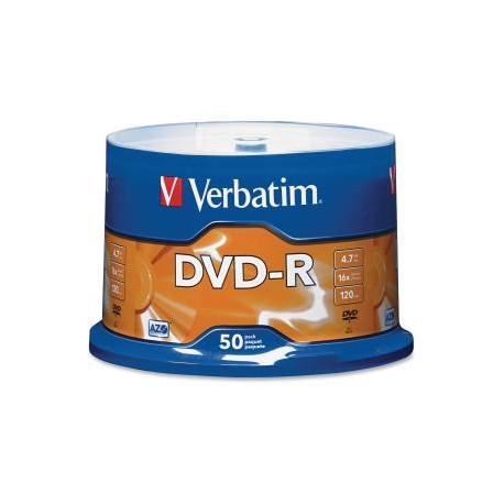 VERBATIM DVD-R 50Pk Spindle-4.7GB 16x