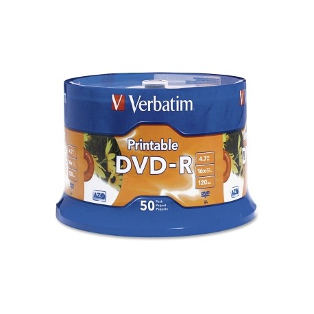 Verbatim DVD-R 50pack InkJet Printable