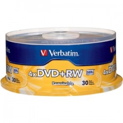 VERBATIM DVD+RW 30pk Spindle