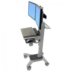 ERGOTRON Dual LCD Wideview Workspace Cart