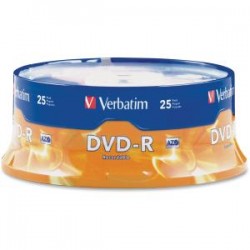 VERBATIM DVD-R 25pk Spindle