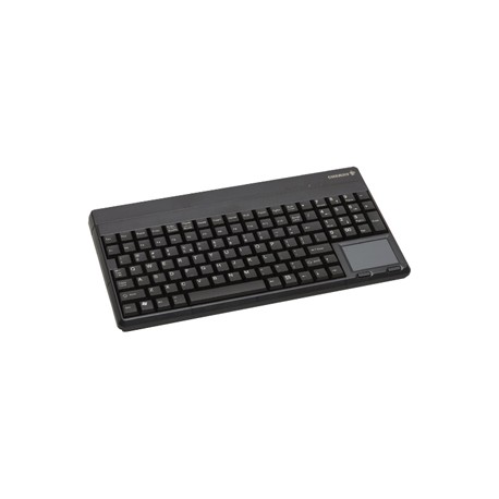 CHERRY COMPACT 14IN KEYBD W/TOUCHPAD BLACK USB