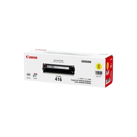 CANON CART416Y YELLOW TONER CARTRIDGE