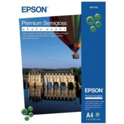 EPSON S041332 PREM SEMIGLOSS PHOTO PAPER A4