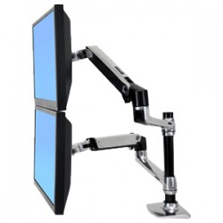 ERGOTRON LX Dual LCD vertical Stacking Arm ALM
