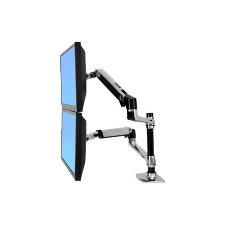 ERGOTRON LX Dual LCD vertical Stacking Arm ALM
