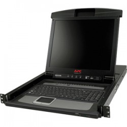APC 17IN Rack LCD Console with Integrated 8