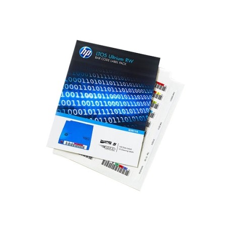 Hewlett Packard Enterprise HP LTO5 Ultrium WORM Bar Code Label Pack