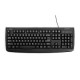 KENSINGTON WASHABLE KEYBOARD (ANTIMICROBIAL)-BLACK