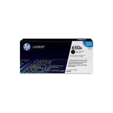 HP 650A BLACK LJ TONER CART CE270A.