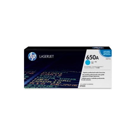 HP 650A CYAN LJ TONER CART CE271A