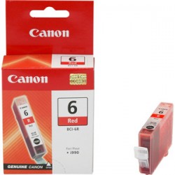 CANON BCI6R INDIVIDUAL RED INK TANK