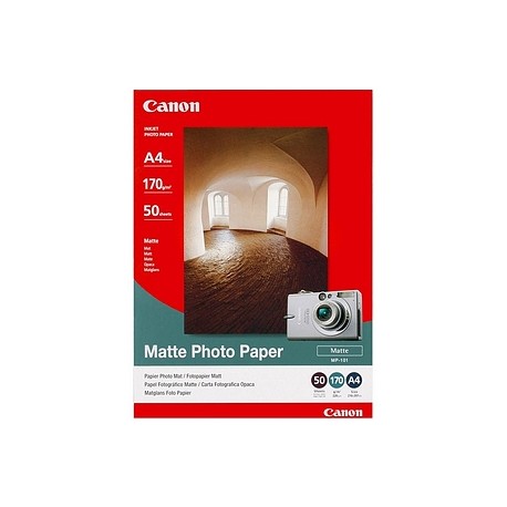 CANON MP101 A4 50 SHEETS 170 GSM MATTE PAPER