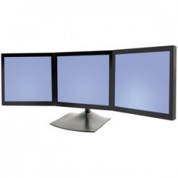 ERGOTRON TRIPLE MONITOR STAND BLACK