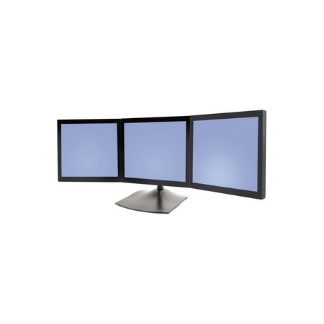 ERGOTRON TRIPLE MONITOR STAND BLACK