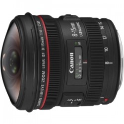 CANON EF 8-15MM F/4.L FISHEYE USM