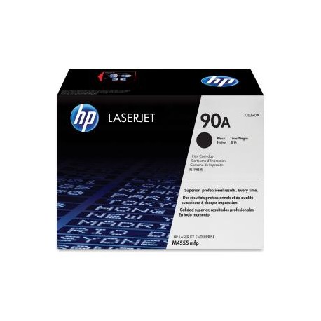 HP 90A BLACK LJ TONER CART CE390A