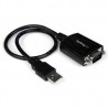 StarTech.com 1 ft USB to Serial DB9 Adapter Cable