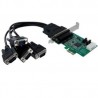 StarTech.com 4 Port PCIe RS232 Serial Adapter Card.