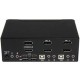 StarTech.com 2 Port Dual DisplayPort USB KVM Switch