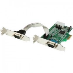 StarTech.com 2 Port PCI Express Serial Card LP