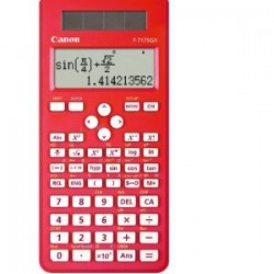 CANON F717SGAR 242 ftn sci calculator Red.
