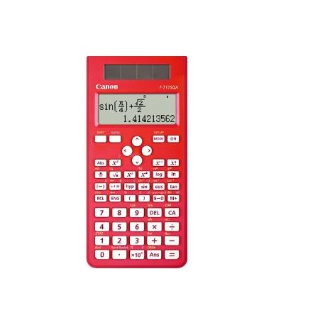CANON F717SGAR 242 ftn sci calculator Red.