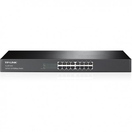TP-LINK 16-Port 10/100 Switch 19IN-Rack