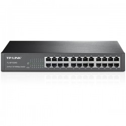 TP-LINK 24-PORT 10/100M SWITCH STEEL CASE