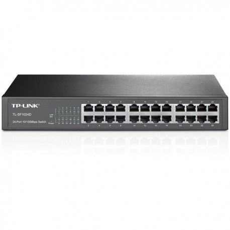 TP-LINK 24-PORT 10/100M SWITCH STEEL CASE