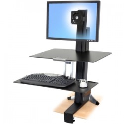 ERGOTRON WORKFIT S SINGLE HD WITH WORKSURFACE