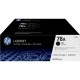 HP 78A BLACK TWIN-P LJ TONER CART CE278AD