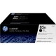 HP 85A BLACK TONER CART TWIN PACK