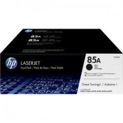 HP 85A BLACK TONER CART TWIN PACK